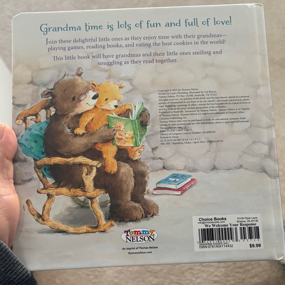 Target Kids Book - Grandma Kisses - Picture 2 of 3